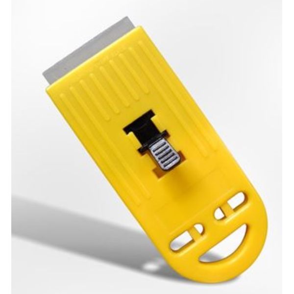 team Wat dan ook doolhof Ettore - Pocket SChraper plastic (geel), 4 cm - BCS Products