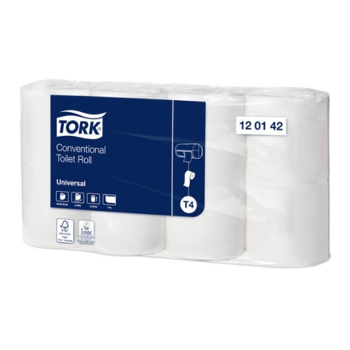 Tork universal toiletpapier 1-laags