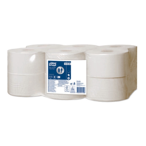 Tork Mini Jumbo Toiletpapier Advanced 2-laags wit