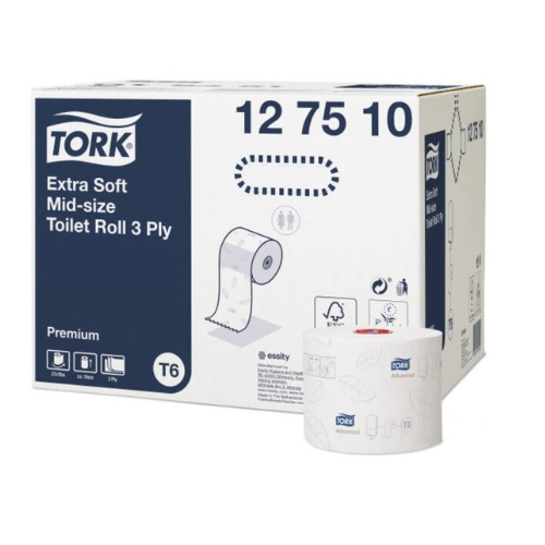 Tork Premium Toiletpapier Compact 3-lgs