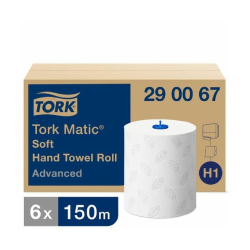Tork Matic Zachte Handdoekrol Advanced 2-laags wit